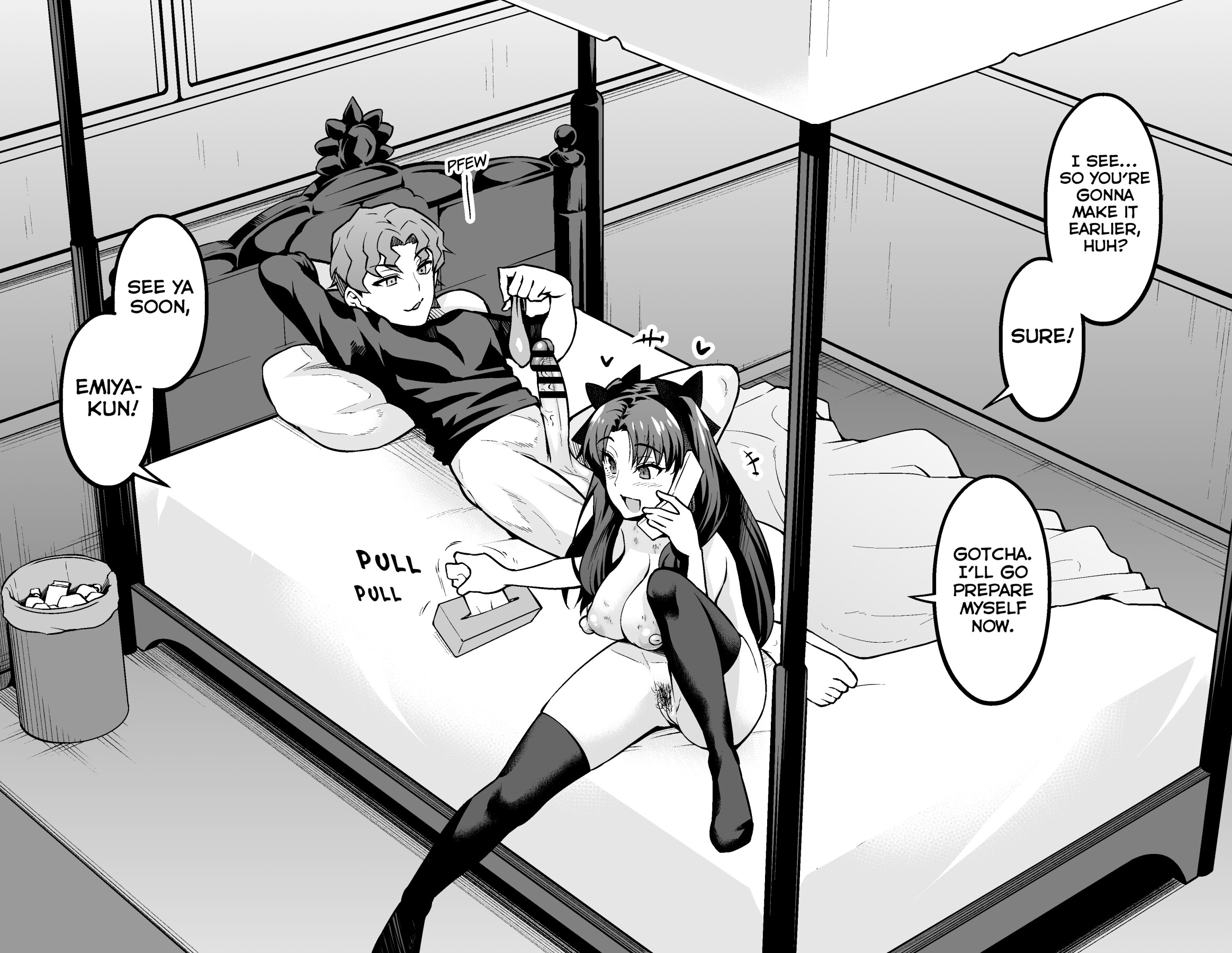 Hentai Manga Comic-Rin Tohsaka Has Cheating Sex With Shinji-Read-2